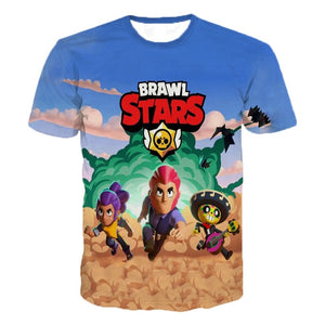Brawl Stars 3D Printed T Shirt