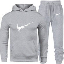 Load image into Gallery viewer, Men Sportswear Sets Fleece Thick Hoodie+Pants
