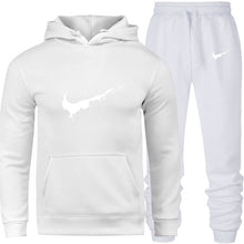 Load image into Gallery viewer, Men Sportswear Sets Fleece Thick Hoodie+Pants