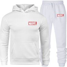 Load image into Gallery viewer, Set Marvel Jacket+Pants Sweatshirts Male 2 Piece Set